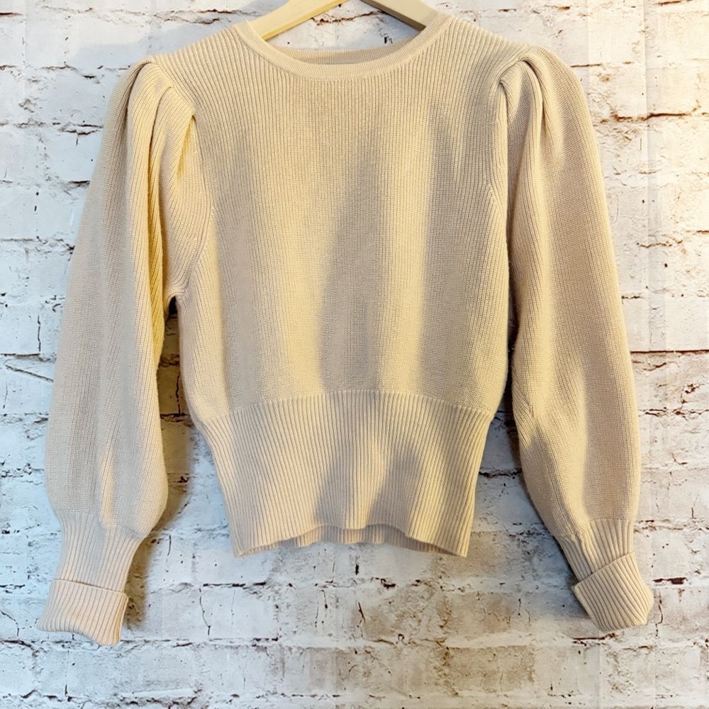 Habitual girls puff sleeve sweater